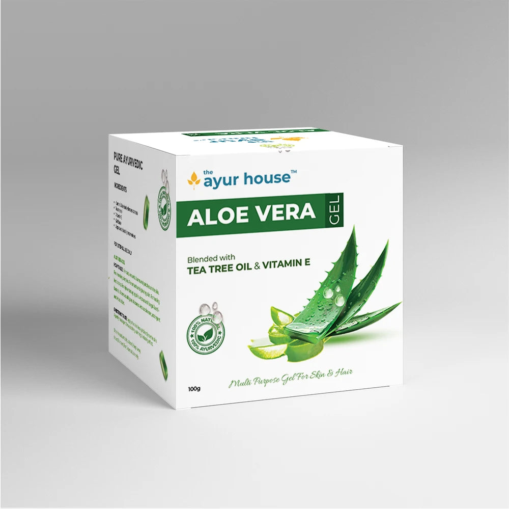 Aloe Vera Gel with Tea Tree Oil and Vitamin - E