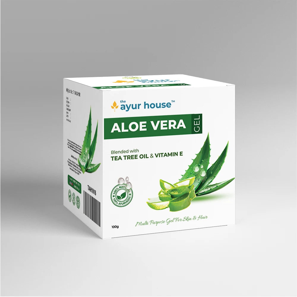 Aloe Vera Gel with Tea Tree Oil and Vitamin - E