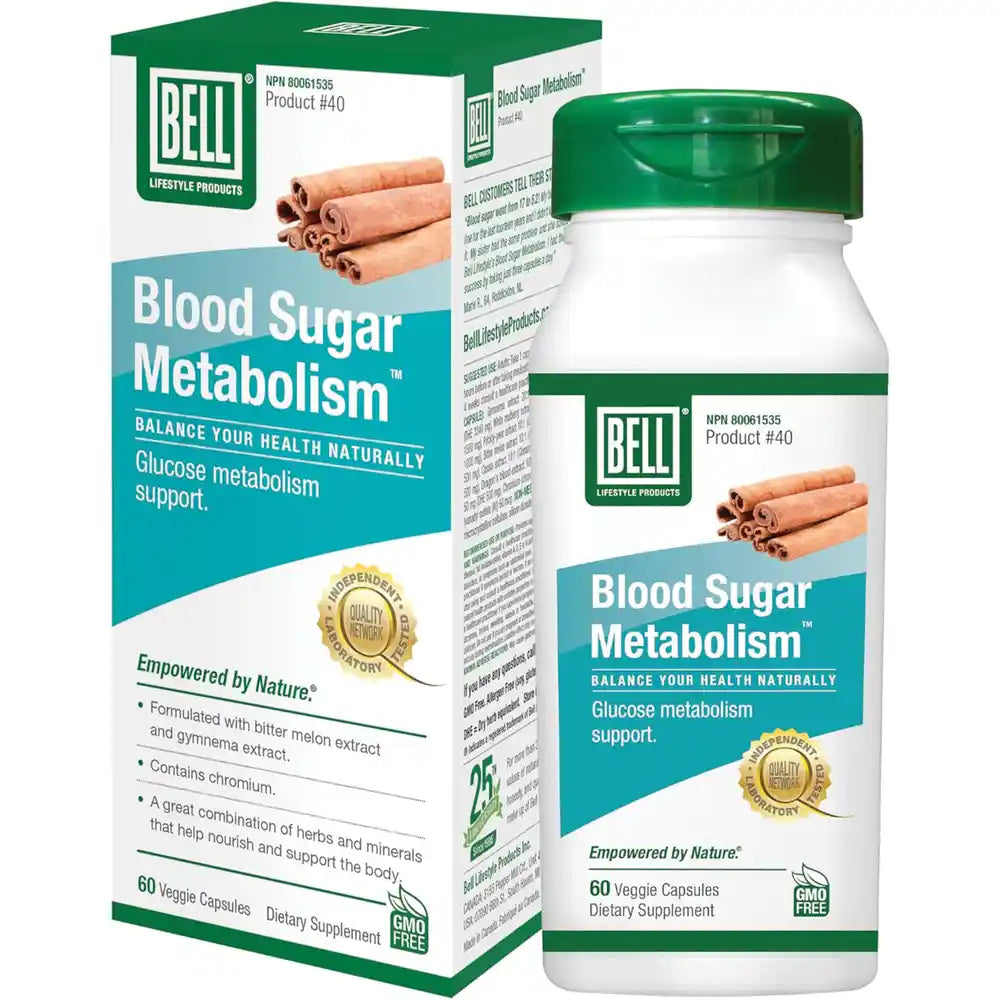 Blood Sugar Metabolism - Bell Lifestyle Products