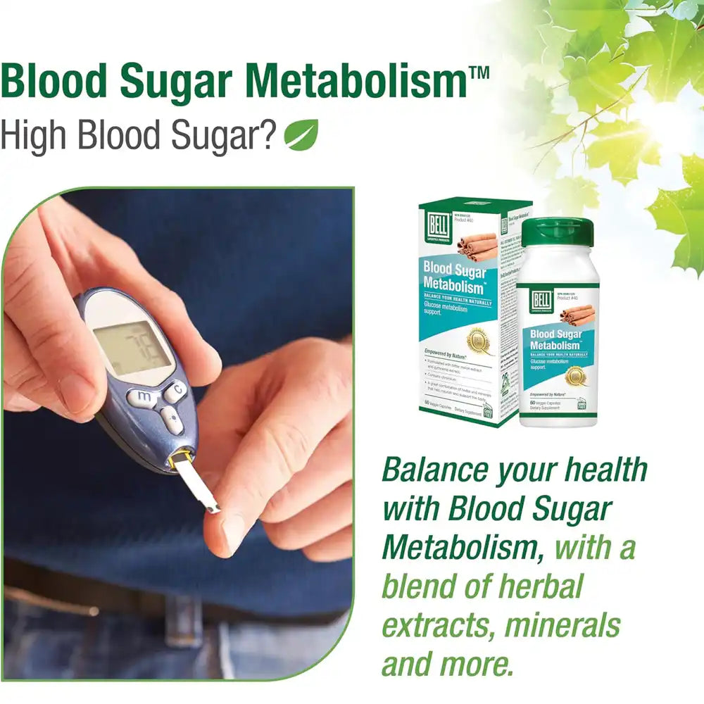 Blood Sugar Metabolism - Bell Lifestyle Products