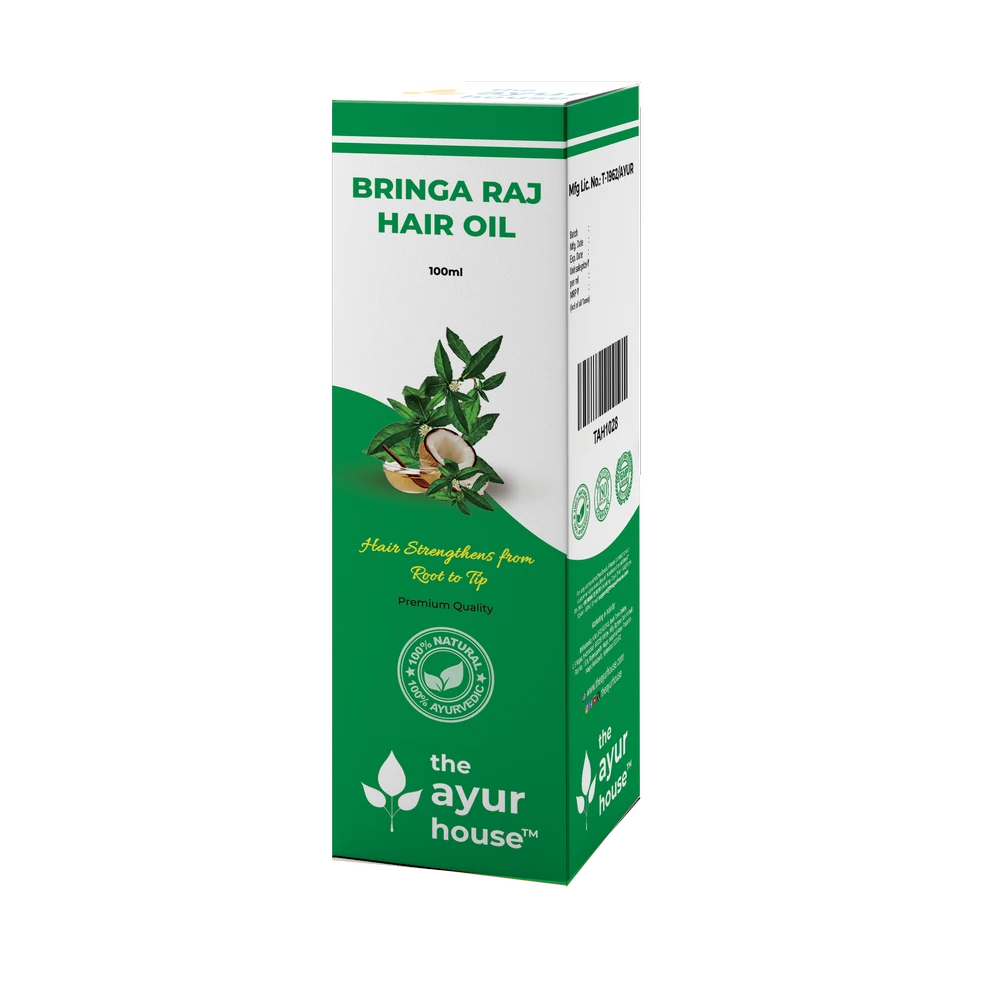 Bringa Raj Hair Oil - 100% Herbal