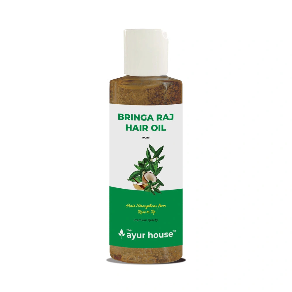 Bringa Raj Hair Oil - 100% Herbal