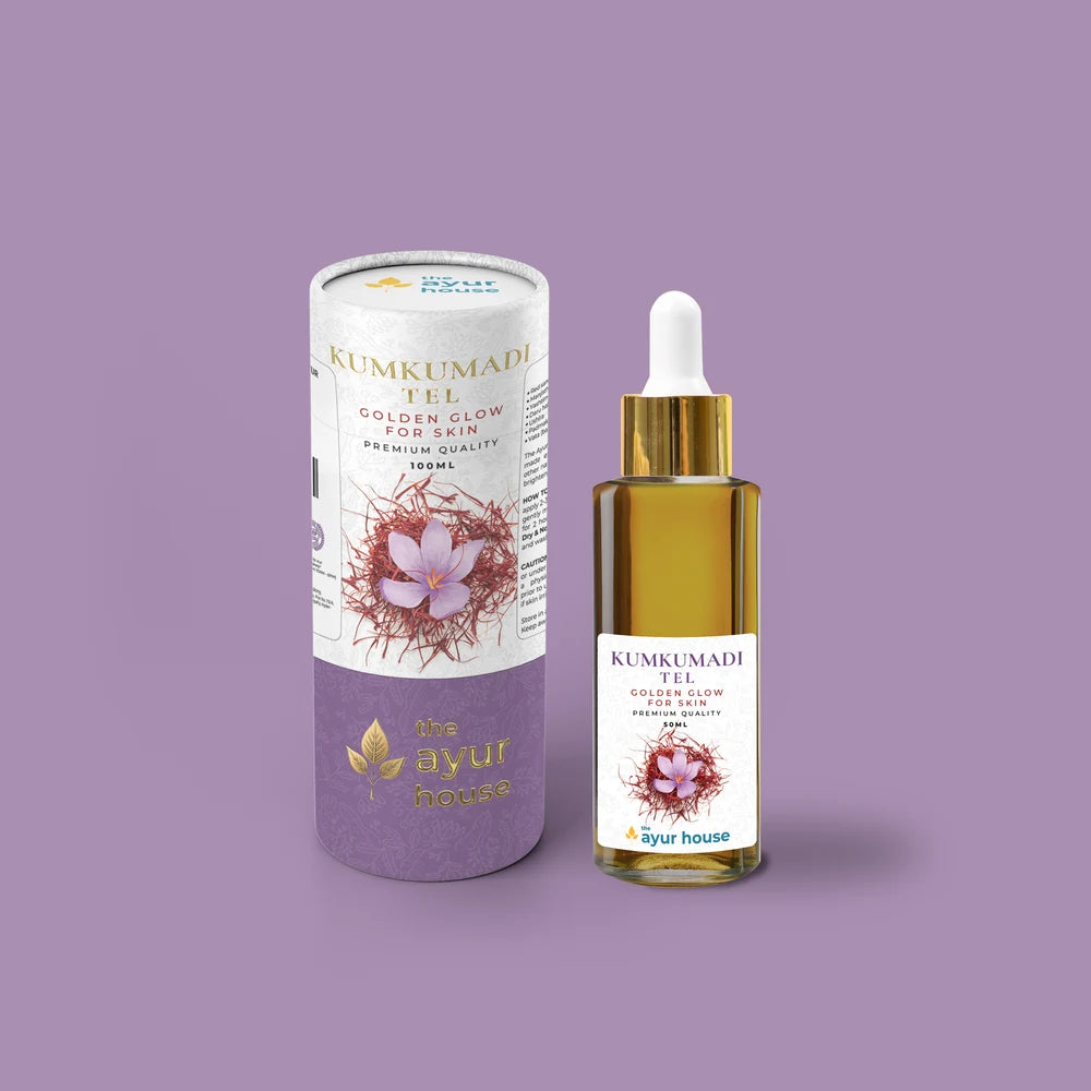 Kumkumadi Tel – The Golden Glow Face Oil