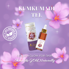 Kumkumadi Tel – The Golden Glow Face Oil