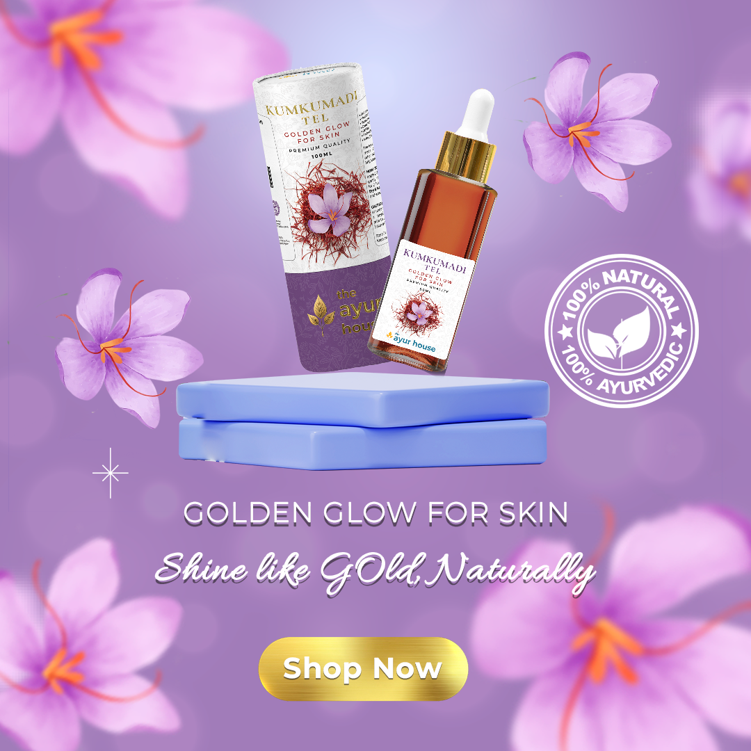 Kumkumadi Tel – The Golden Glow Face Oil